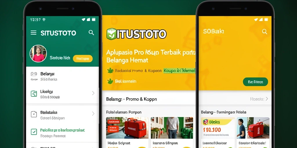 Tampilan antarmuka utama SITUSTOTO dengan berbagai pilihan kupon menarik.