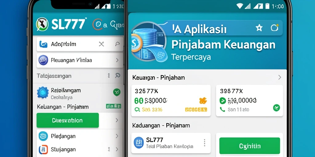 Tampilan antarmuka SL777 yang sederhana dan fungsional.